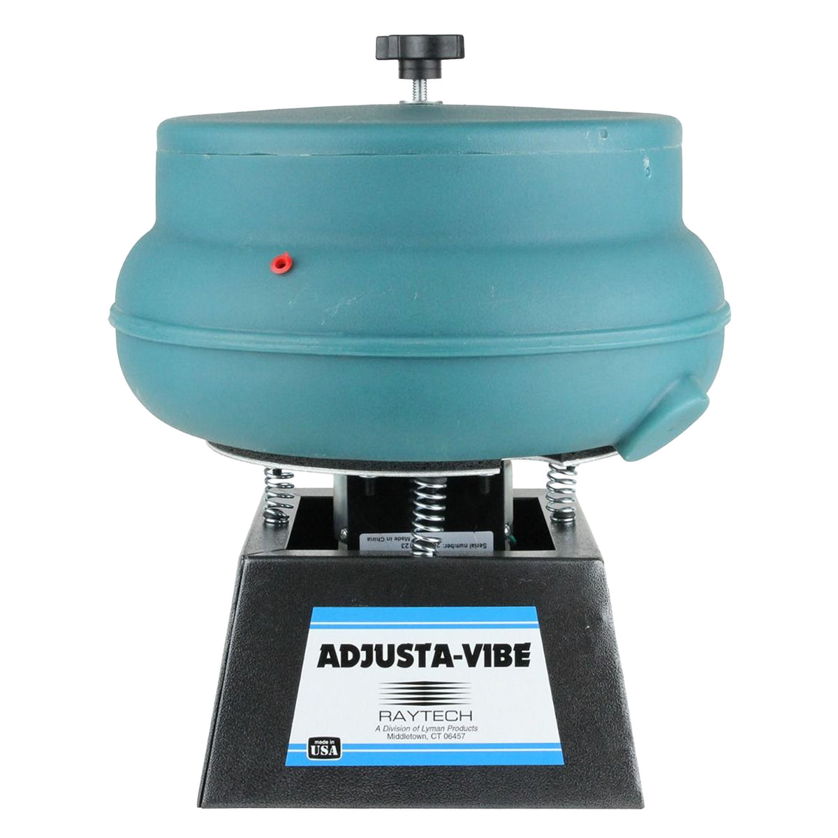 Raytech AV-25 Vibratory Tumbler with 14" Bowl and Drain