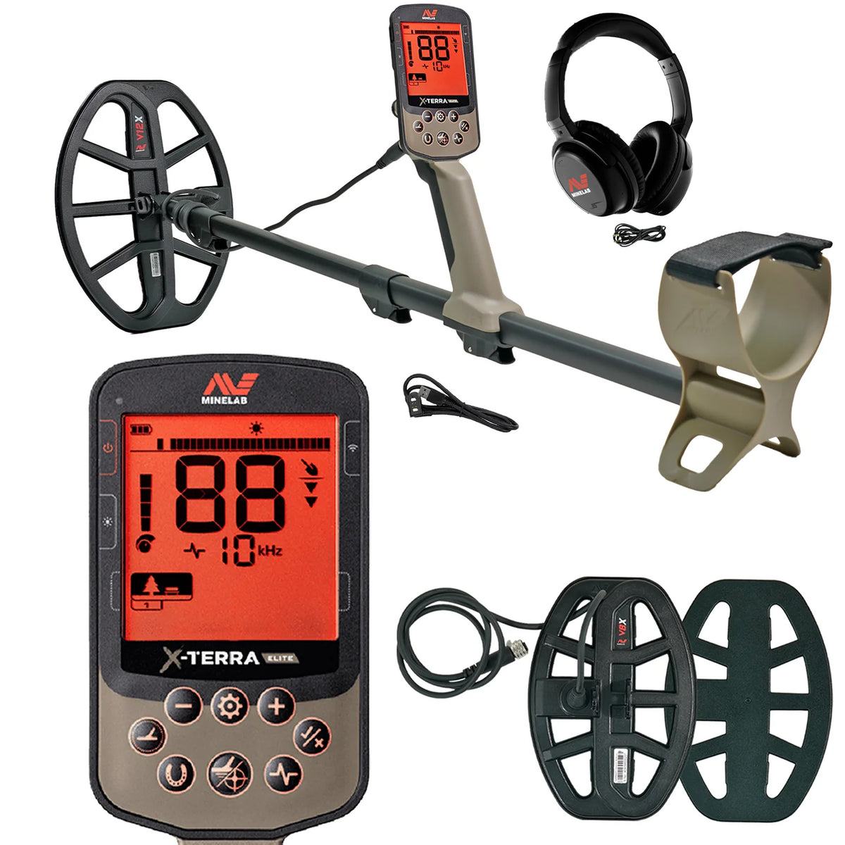 Minelab X-TERRA ELITE Expedition Pack Waterproof Metal Detector