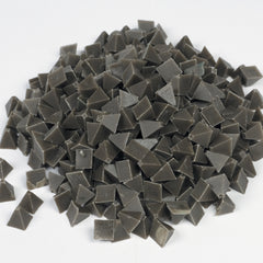 Raytech Grey/Brown Pyramid Tumbling Media – General-Purpose Cutting & Finishing for Vibratory Tumblers