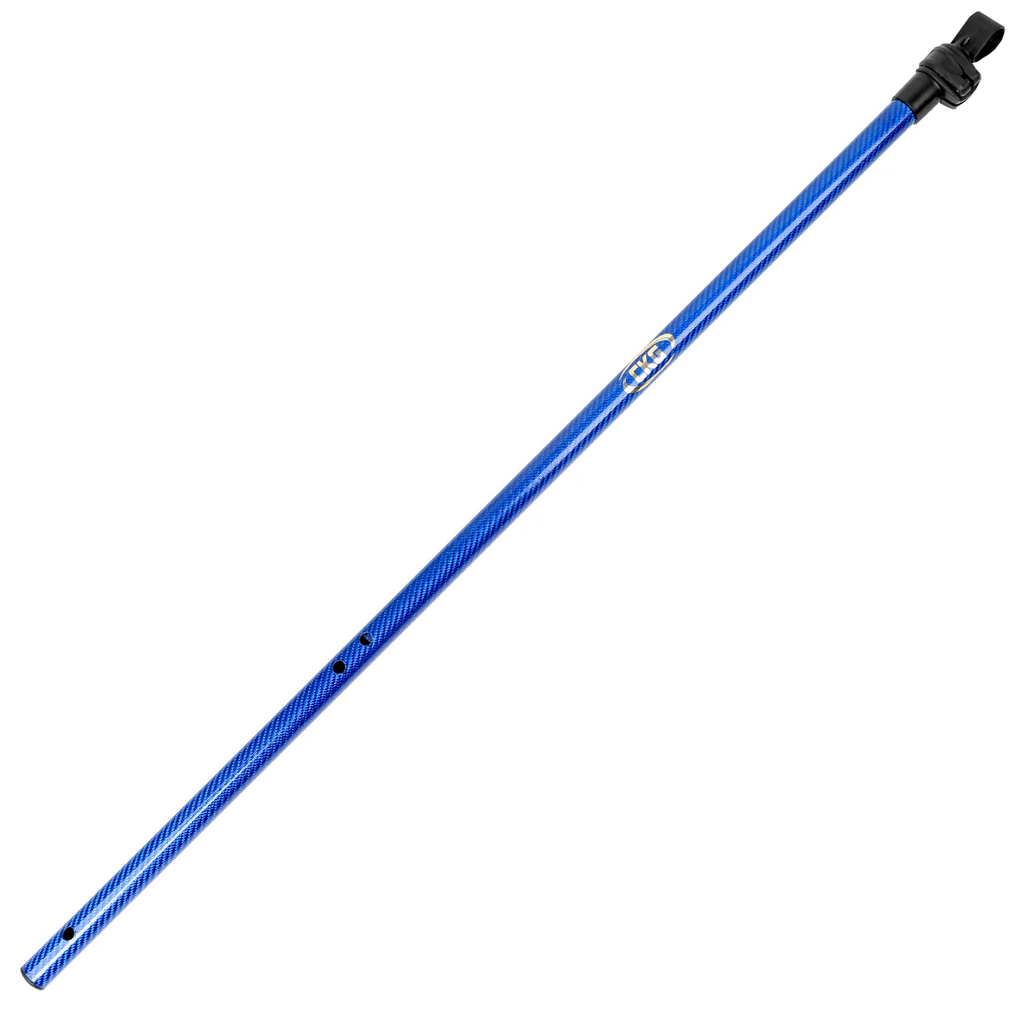 CKG 3k Carbon Fiber Upper & Lower Shaft Rod Full Set for Minelab Equinox 600/800 Metal Detector Lightweight Detecting Replacement Pole – Blue
