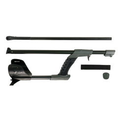 XP Metal Detectors S-Telescopic Stem with Lower Stem for XP Deus II Metal Detector shown in four pieces 