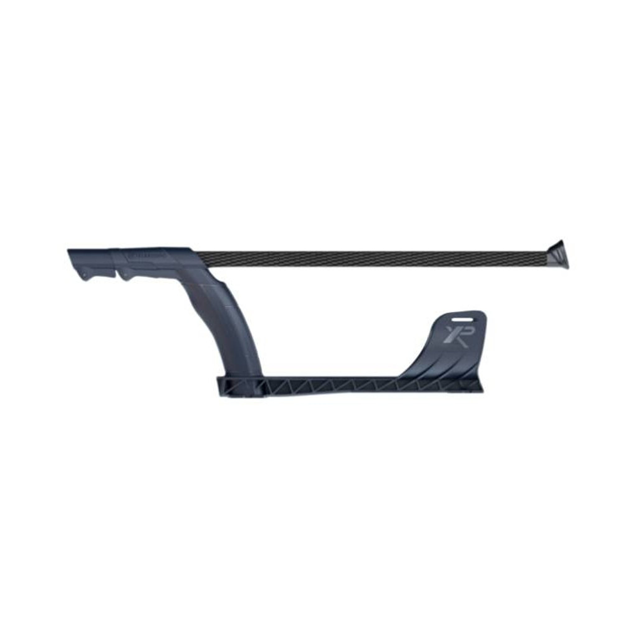 XP S-Telescopic Lite Shaft with Carbon Middle Stem - Blue in color collapsed 