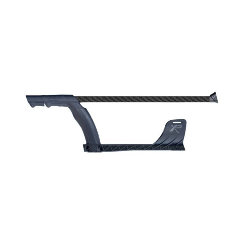 XP S-Telescopic Lite Shaft with Carbon Middle Stem - Blue in color collapsed 