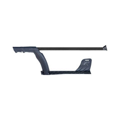 XP S-Telescopic Lite Shaft with Carbon Middle Stem - Blue in color collapsed 