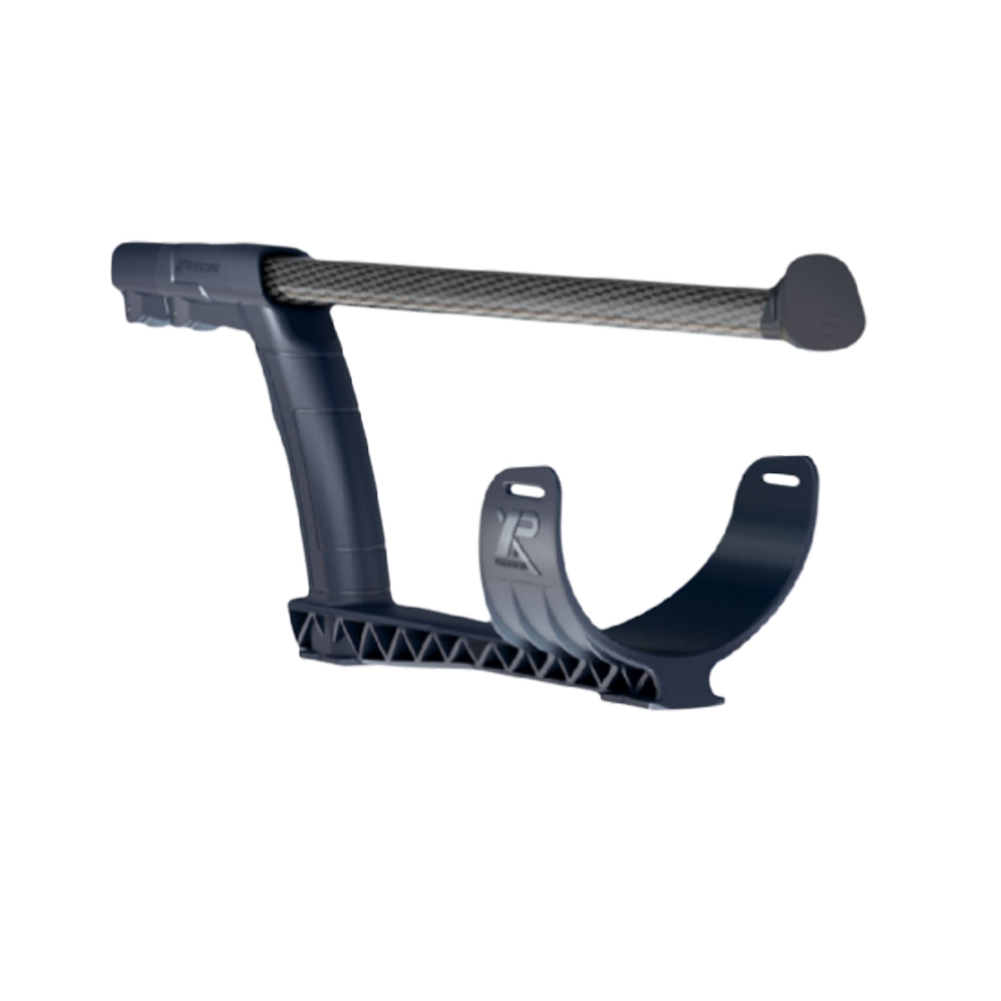 XP S-Telescopic Lite Shaft with Carbon Middle Stem - Blue front view