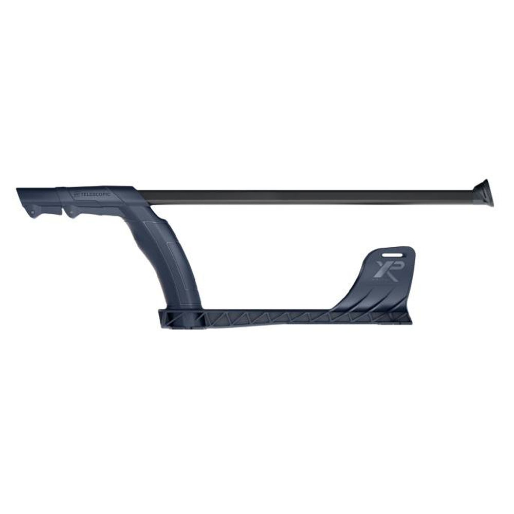 XP Blue S-Telescopic Lite Stem (Without Lower Stem). collapsed blue side view