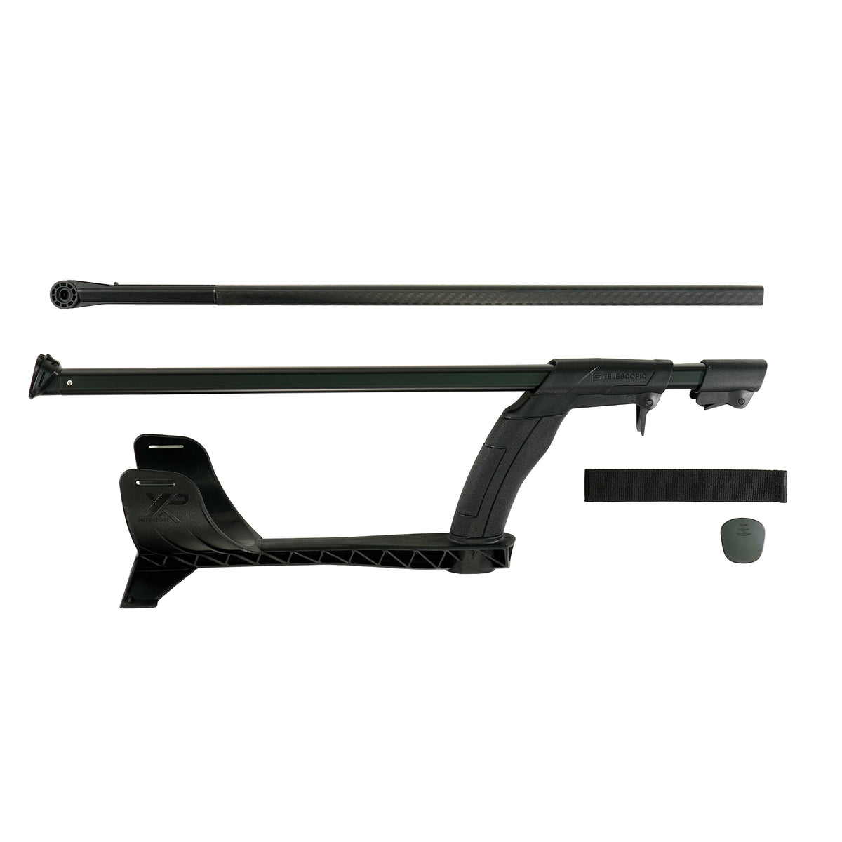 XP S-telescopic LITE Telescopic Pole Assembly with Carbon Fiber Lower Stem for XP DEUS II
