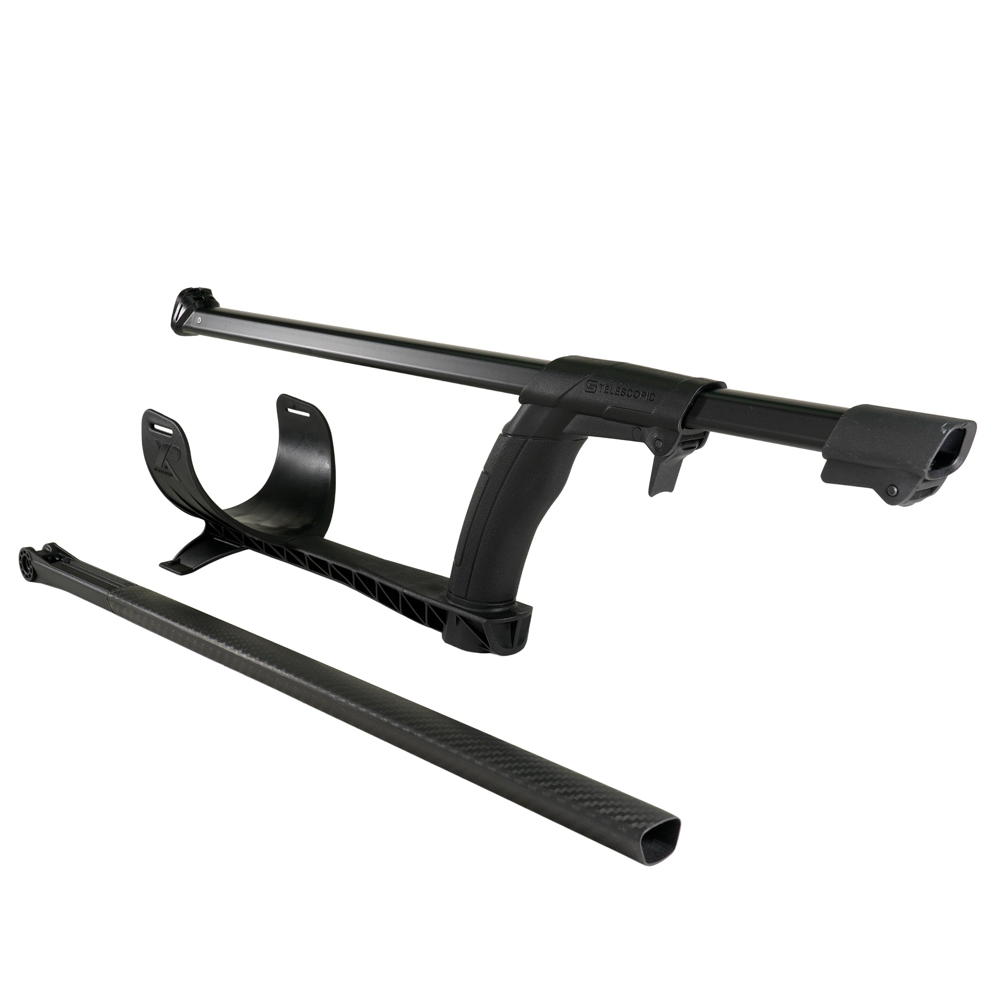 XP S-telescopic LITE Telescopic Pole Assembly with Carbon Fiber Lower Stem for XP DEUS II