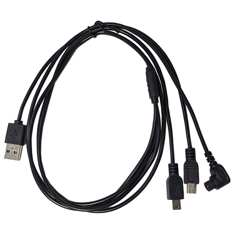XP DEUS II Charging Cable - Charge RC, Coil, Headphones, and Update Software
