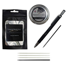 Composite Cleaning Pencil Kit with Preserve It Wax