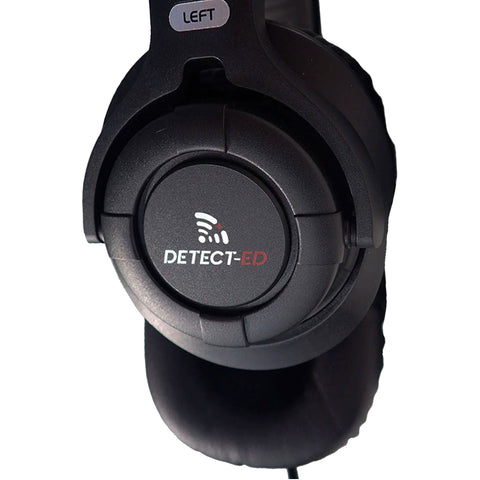 Detect-Ed MDX150 Headphones for Nokta Legend, Score Series, Simplex+, Simplex BT, Simplex Ultra, Gold Kruzer & Anfibio metal detectors