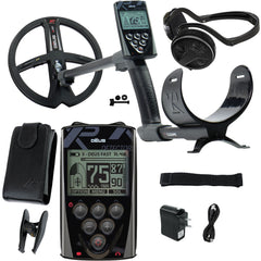 XP Deus Metal Detector with Remote, 9” X35 Coil, and WSAUDIO Headphones