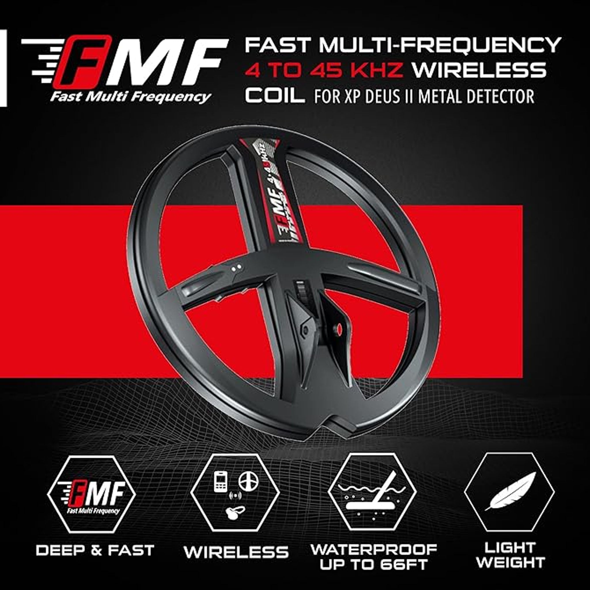 XP DEUS  & ORX Conversion Pack with 9" Coil  Limited Edition
