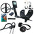 XP DEUS II Fast Multi Frequency RC Metal Detector with 11″ FMF Search Coil with WSAII and Bone Conduction Headphones