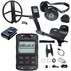 XP DEUS II Fast Multi Frequency Metal Detector with 13x11" FMF Search Coil