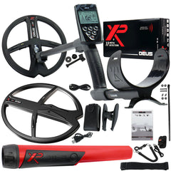 XP Deus Detector w/ MI-6 Pinpointer, Remote Screen & 2 X35 Coils