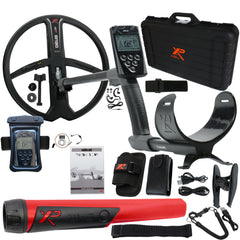 XP Deus Metal Detector w/ MI-6 Pinpointer, Remote, X35 Coil & more