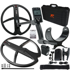 XP Deus Metal Detector Gold&Relic Bundle, Remote and 2 X35 Coils