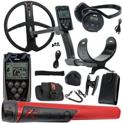 XP Deus Metal Detector w/ MI-6 Pinpointer, Headphones, Remote, 11” X35 Coil