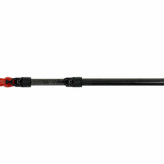 Tele-Knox Detecting Innovations Telescopic Black Carbon Shaft for Minelab Equinox Detector - Short (18")