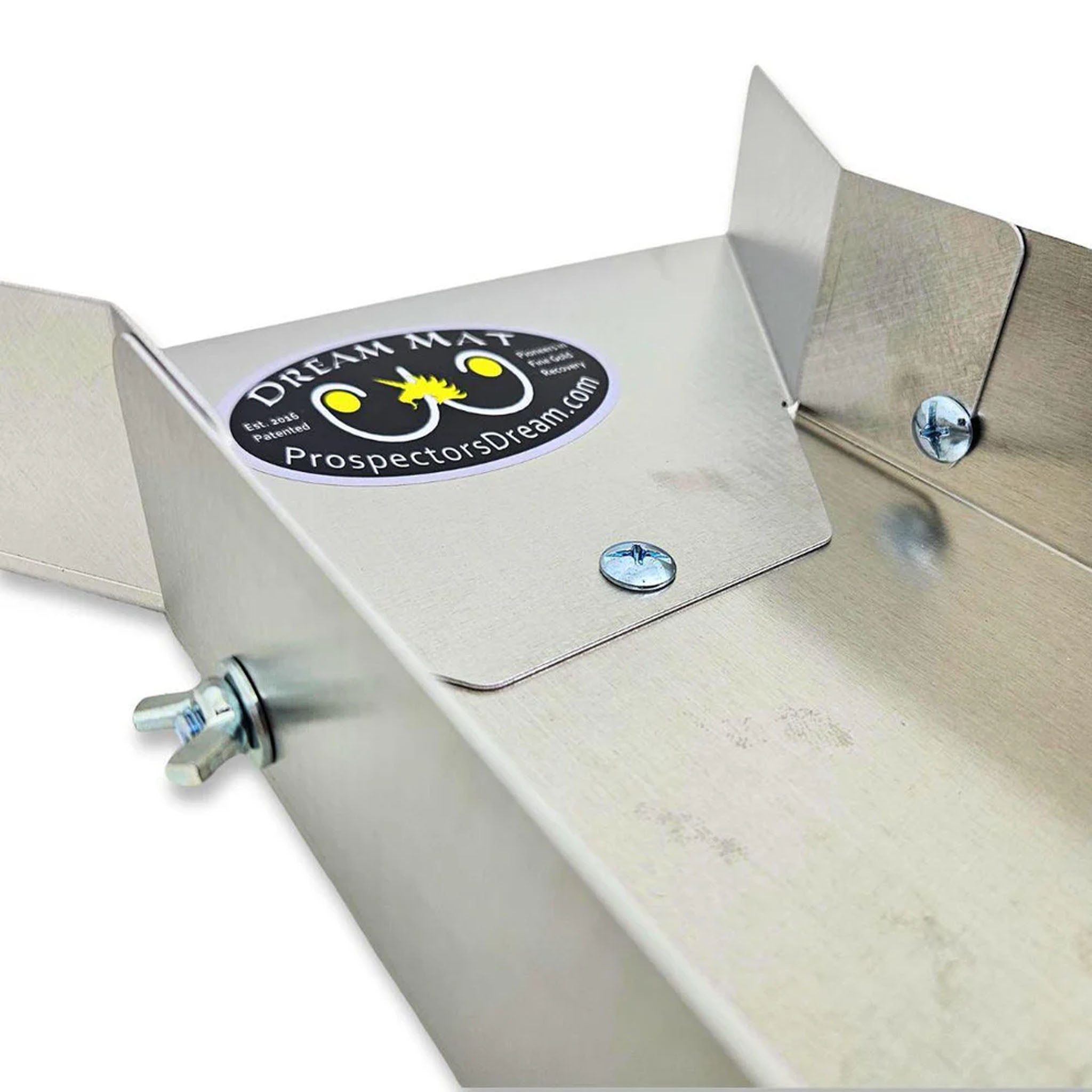 6X43 Gold Folding Sluice Box with Combo Dream Mat