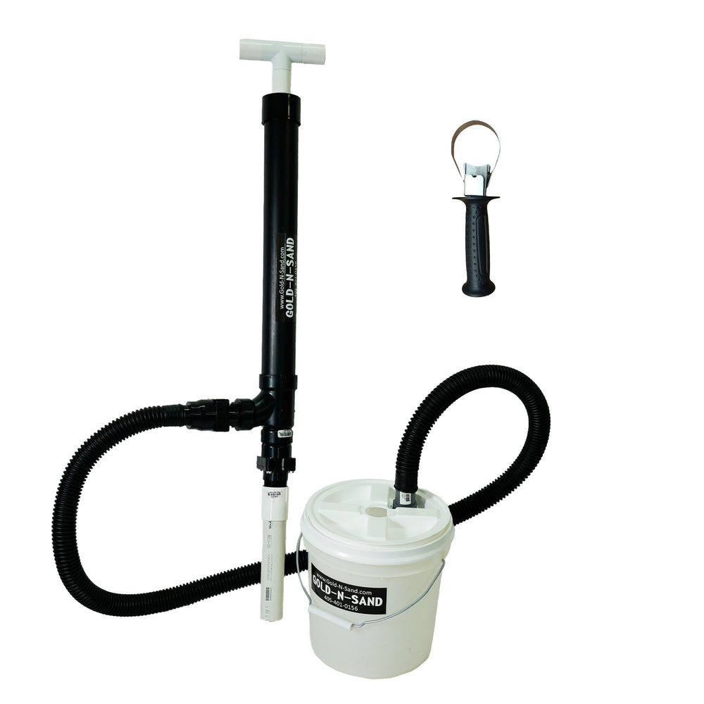 Gold-N-Sand X-Stream Hybrid Pro Hand Dredge with Ergo Handle