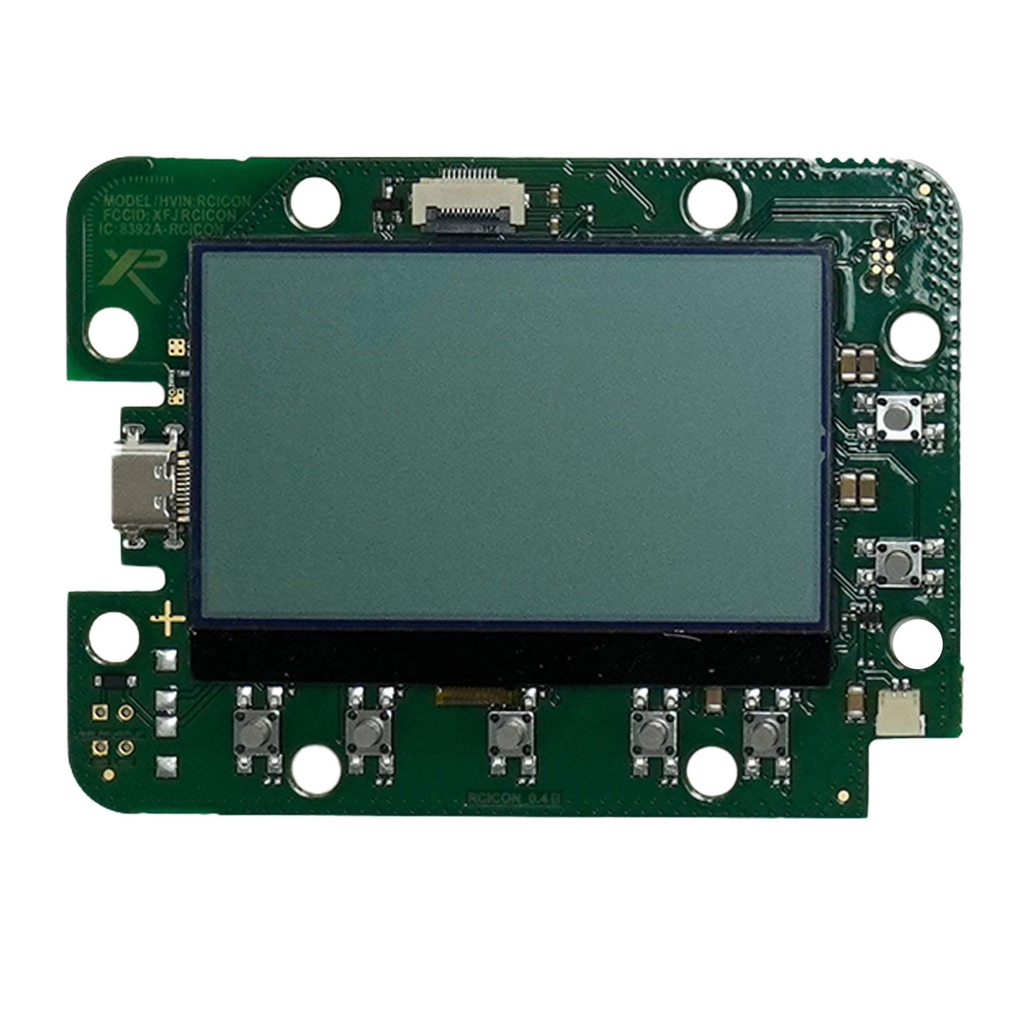 XP ICON Remote Control PCB Replacement with LCD front side