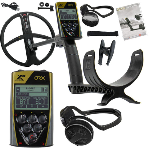 XP ORX Metal Detector Wireless Metal Detector with  11" X35 Search Coil FX-03 Headphones and WSAudio Wireless Headphones