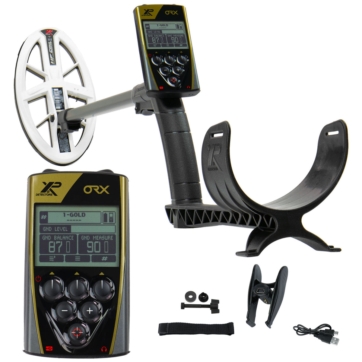 XP ORX Metal Detector and 9.5" Elliptical DD Waterproof Coil (Open Box)