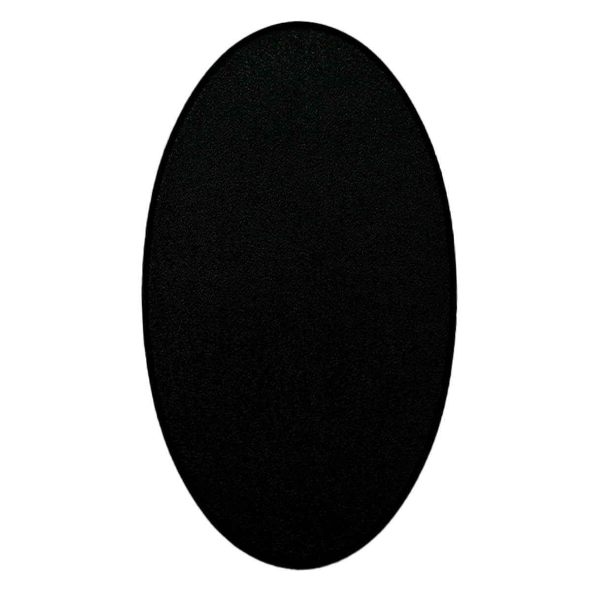 Coiltek 10x5" Elliptical Coil Cover Hard Plastic Skidplate Black Scuff