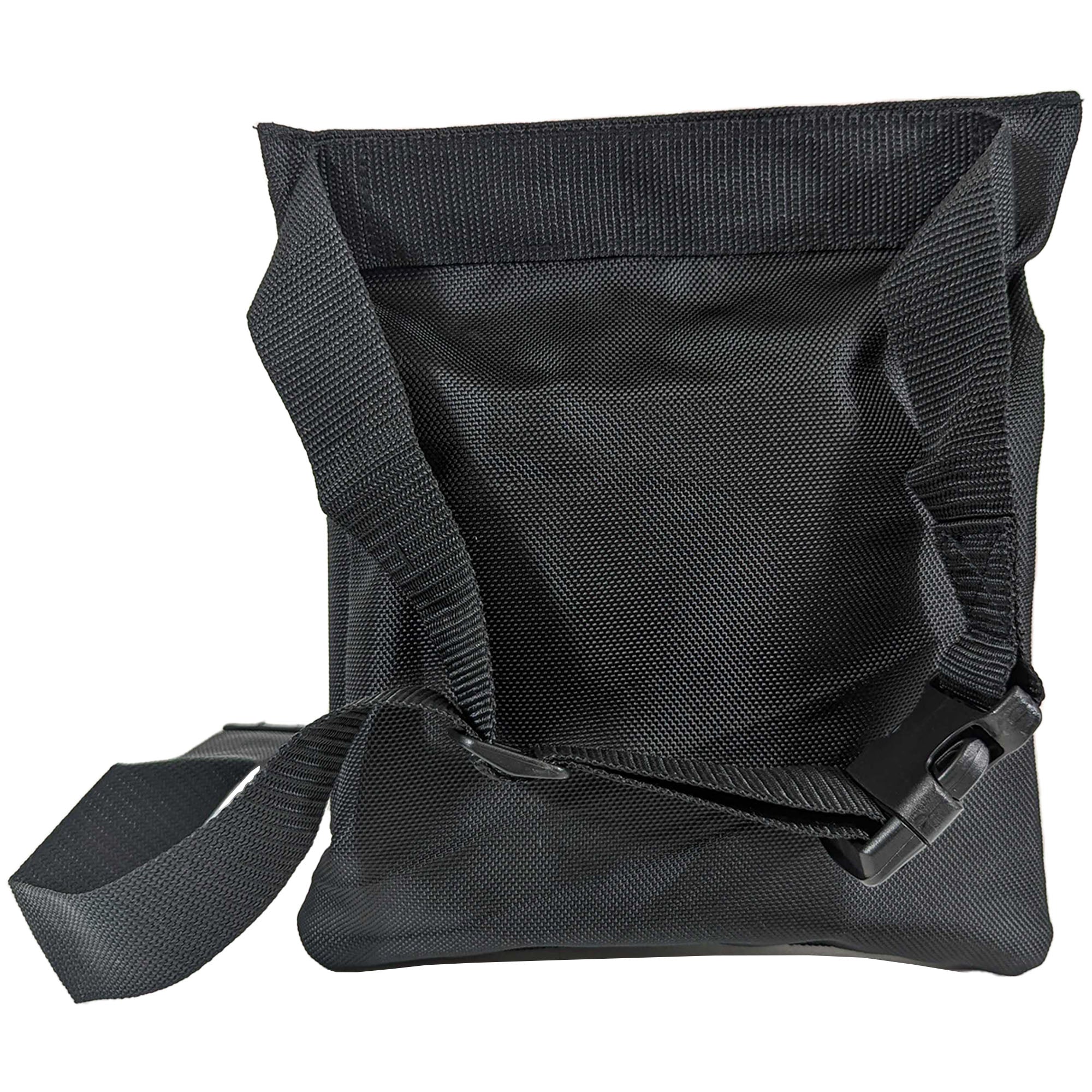 Serious Detecting Mesh Bottom Beach Finds Bag Pouch w/ Pinpointer Holster, Digging Tool, and Gloves