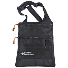 Serious Detecting Mesh Bottom Beach Finds Bag Pouch with 43″ Waist Belt for Metal Detecting