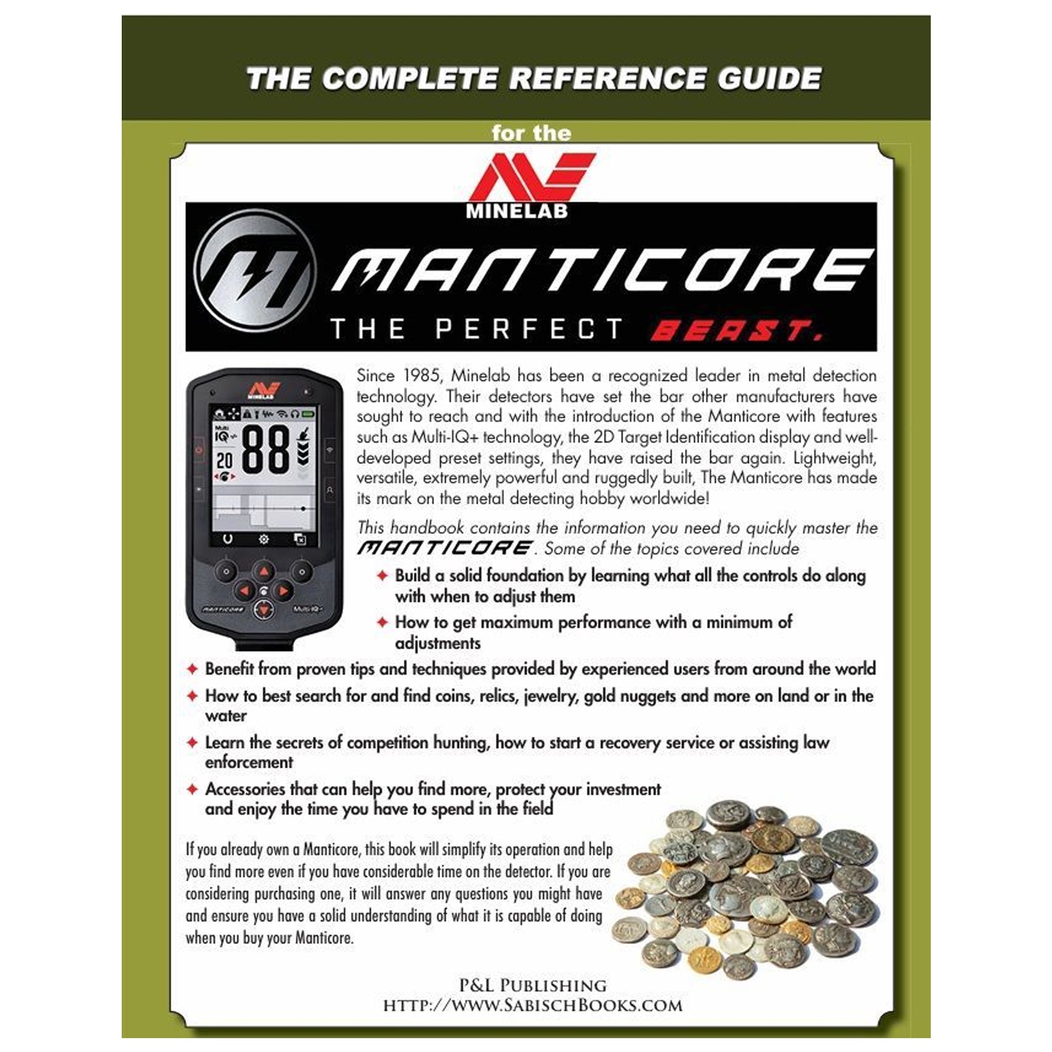 The Minelab Manticore Handbook by Andy Sabisch