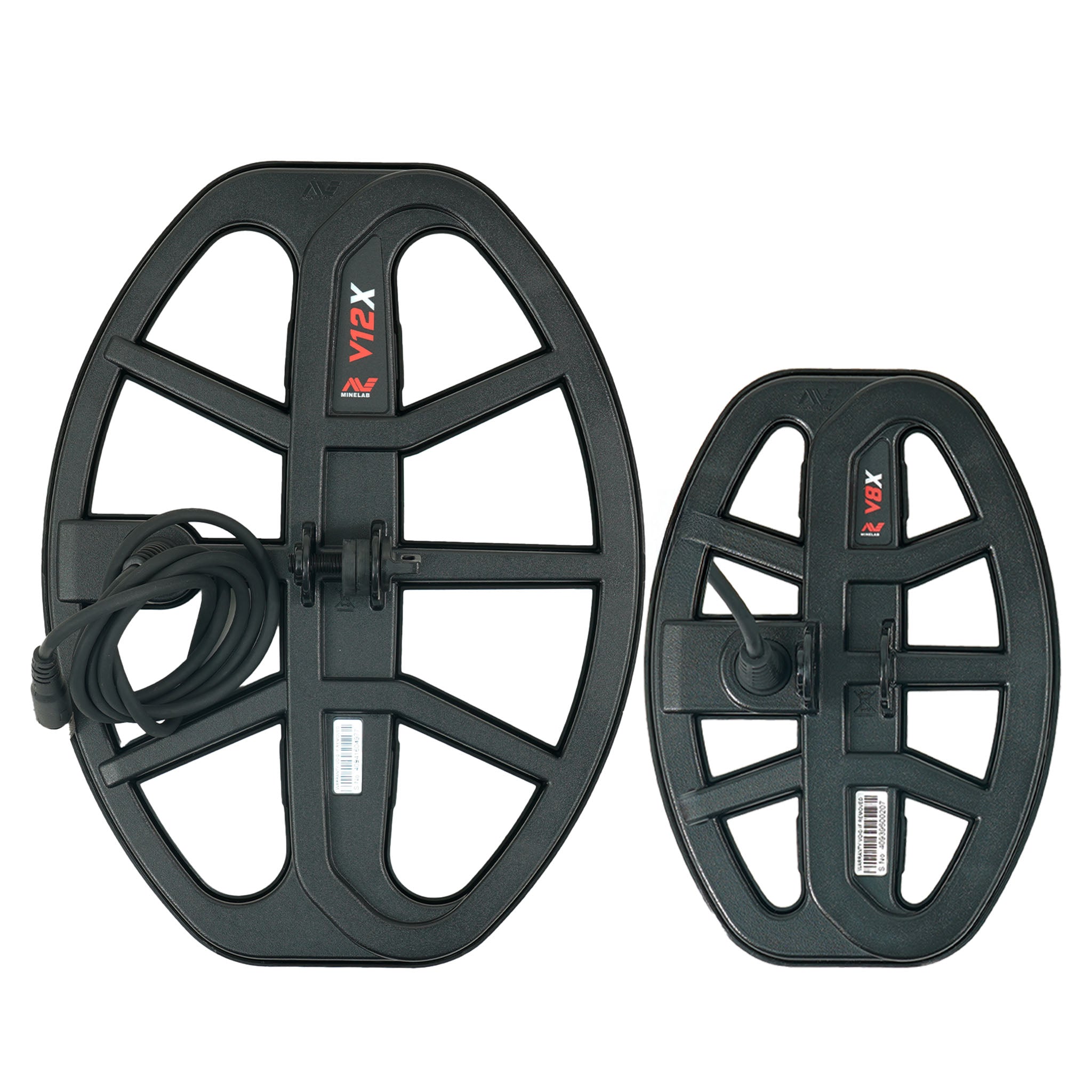 Minelab V12x and V8x DD Search Coils