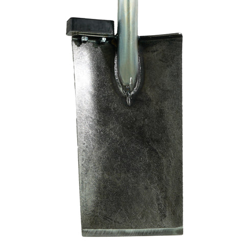 King of Spades Shovel w/ 13" Welded Edge, Shock-absorbing Handle and Foot Pad
