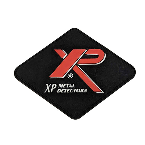 XP Metal Detectors Black Rubber Patch