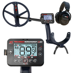 XP ICON Fast Multi Frequency Metal Detector with WSA-XL ST Headphones & 11" FMF Search Coil