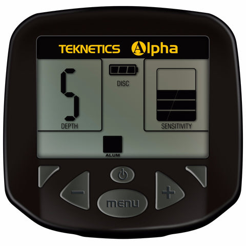 Teknetics Alpha 2000 Metal Detector w/ 8" Concentric Coil (Open Box)