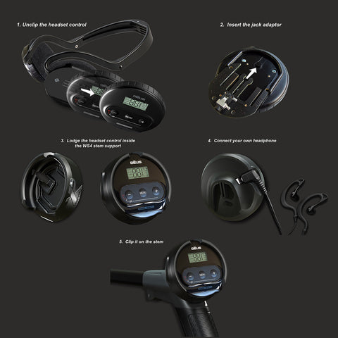 XP Deus Metal Detector w/ Backphone Headphones and 9” X35 Waterproof Search Coil (Open Box)