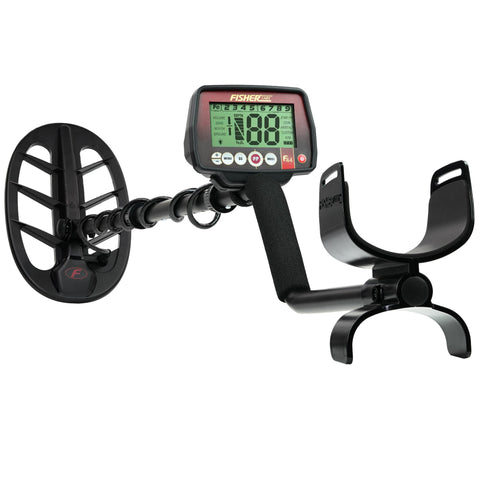 Fisher F44 Metal Detector with 11" DD Waterproof Search Coil (Open Box)