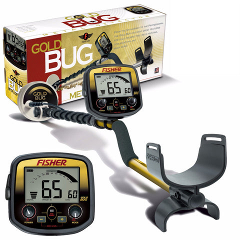 Fisher Gold Bug Metal Detector w/ 5" DD Double-D Search Coil (Open Box)
