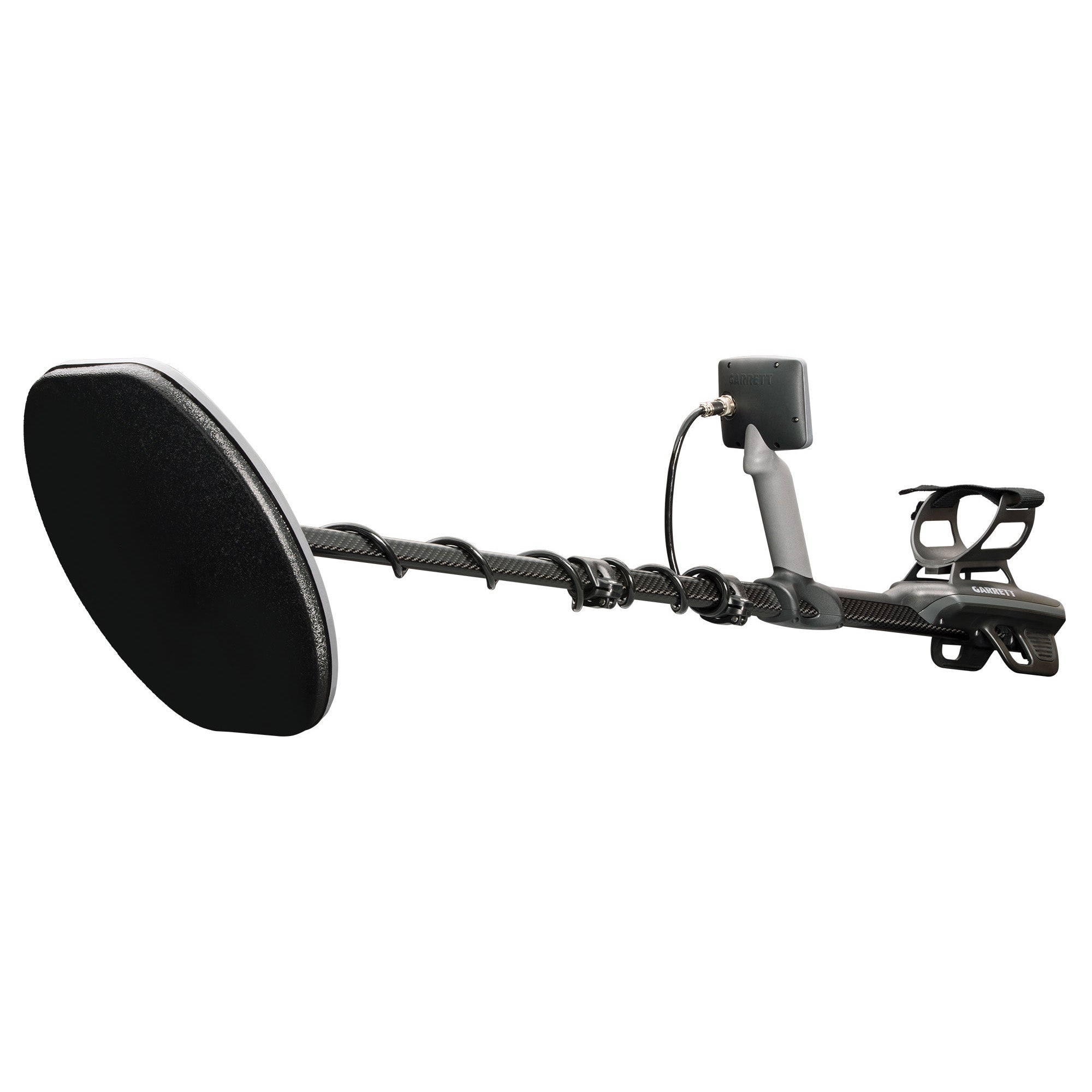 Garrett Axiom Metal Detector with 13"x11" Mono Coil, 11"x7" DD Coil and MS-2 Headphones