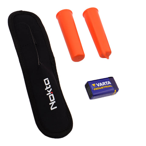 Nokta Pointer Waterproof Pinpointer Metal Detector with Holster, Case, Digger, and Cap