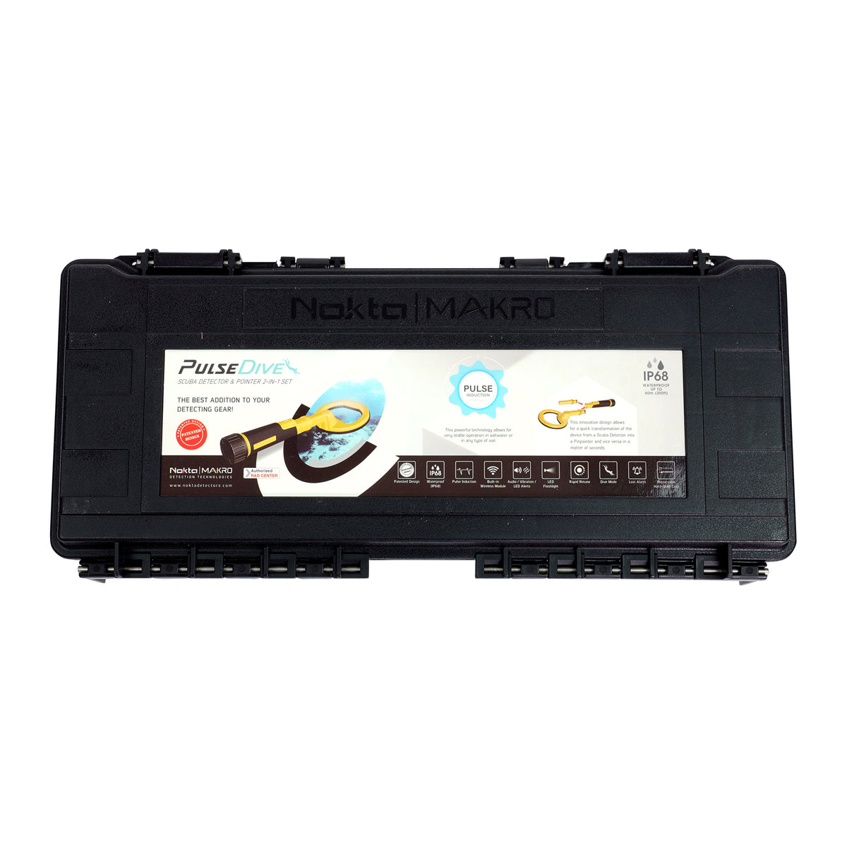 Nokta Pulsedive Scuba Detector Pulsedive Hard-Shell Carrying Case