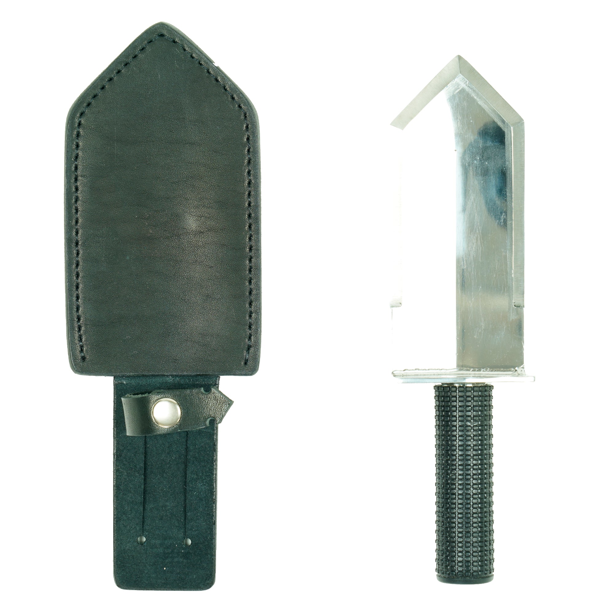 Dune Scoops Digging Knife with Leather Sheath