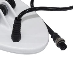 Teknetics 10" White Elliptical DD Metal Detector Search Coil for T2