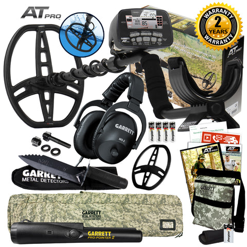 Garrett AT Pro Recovery Adventure Bundle with Pro Pointer II and More!