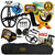 Garrett ACE 400 Metal Detector with DD Waterproof Search Coil and Carry Bag