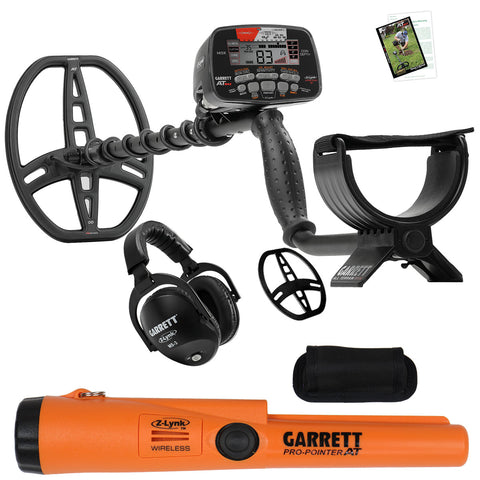 Garrett AT MAX Metal Detector Special with Z-Lynk Pro-Pointer AT Pinpointer