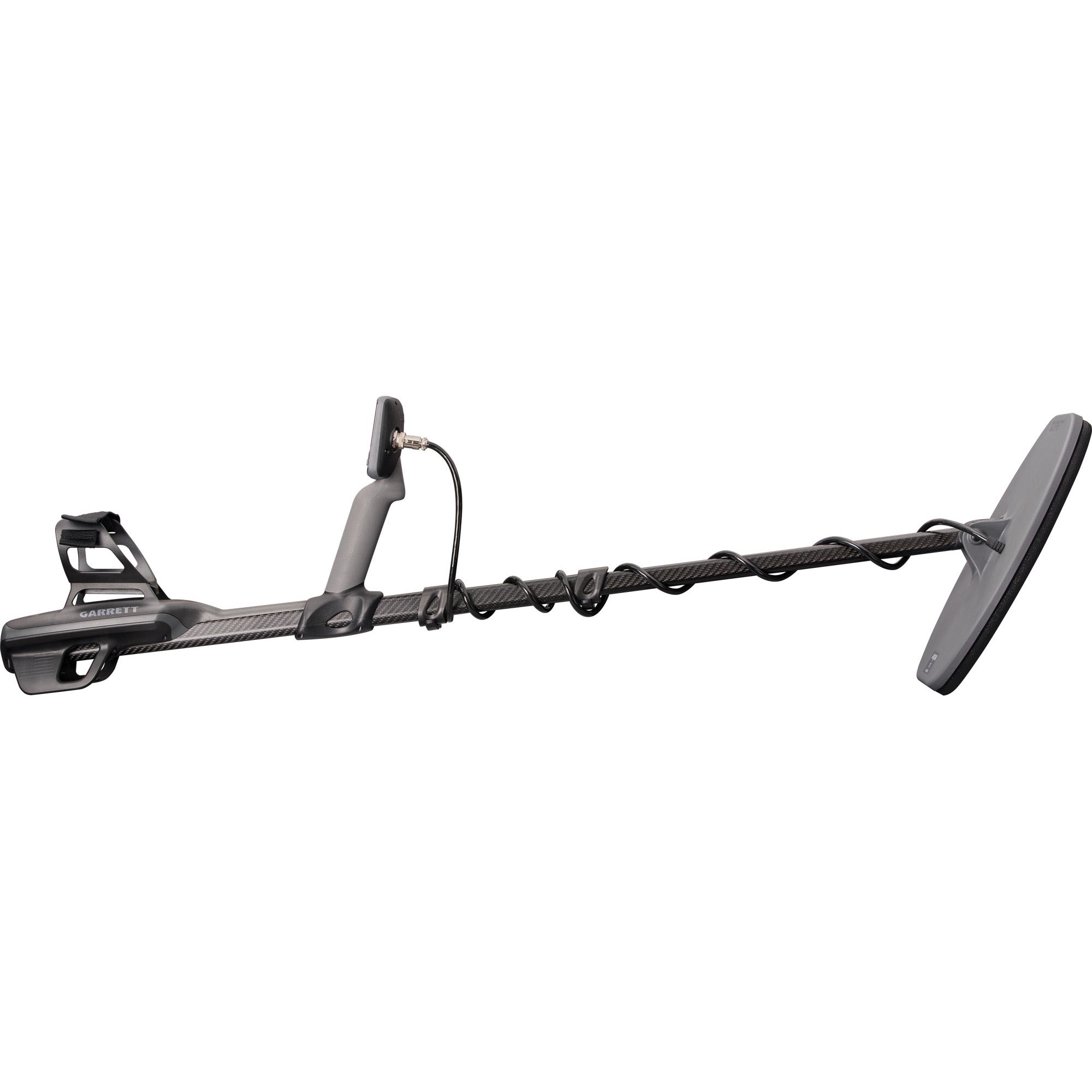 Garrett Axiom Metal Detector with 13"x11" Mono Coil, 11"x7" DD Coil and MS-2 Headphones